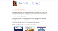 Desktop Screenshot of michelenayman.com