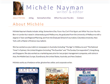 Tablet Screenshot of michelenayman.com